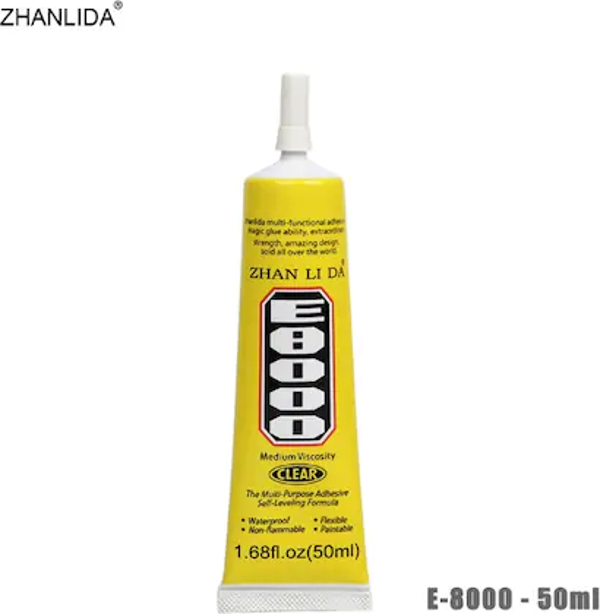 E-8000 50 ML ÇOK AMAÇLI ŞEFFAF DOKUNMATİK YAPIŞTIRICI - Image 1