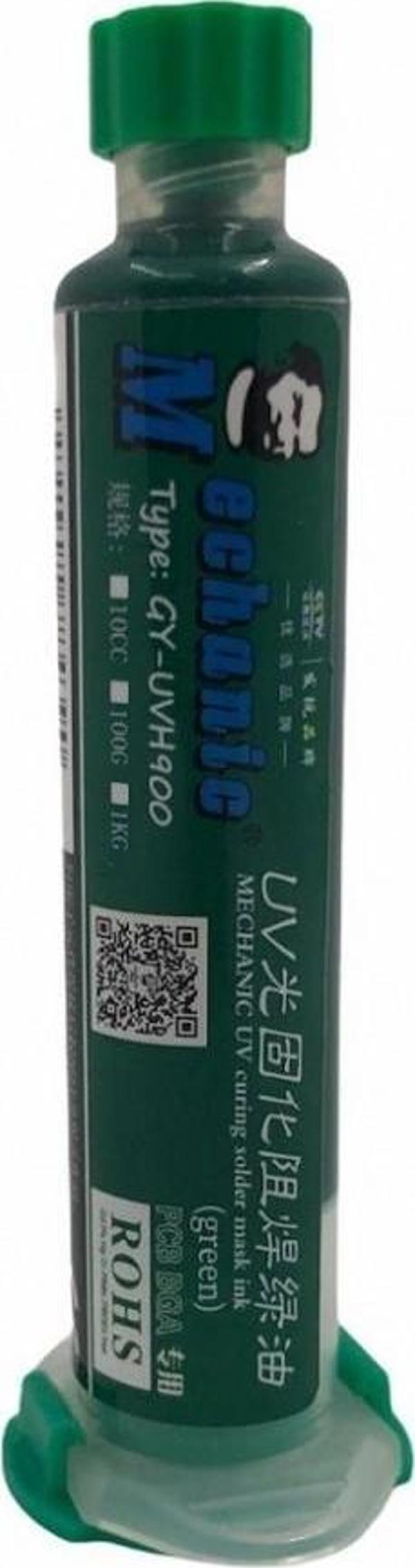 MECHANİC GY-UVH900 ANAKART BORD BOYASI 10 CC YEŞİL - Image 1