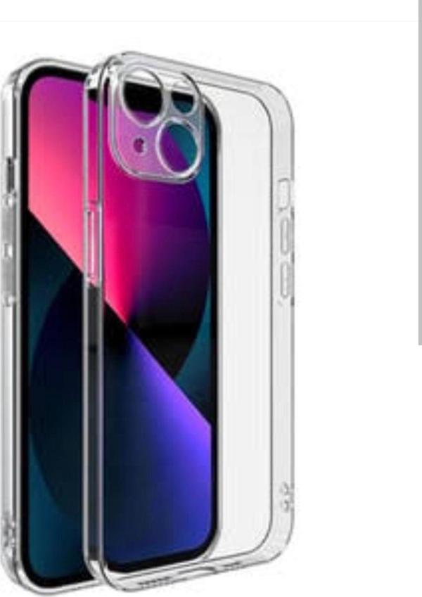 TeknoBA İphone 13 Mini Uyumlu Darbe Emici Kamera Korumalı Şeffaf Kılıf - Image 1