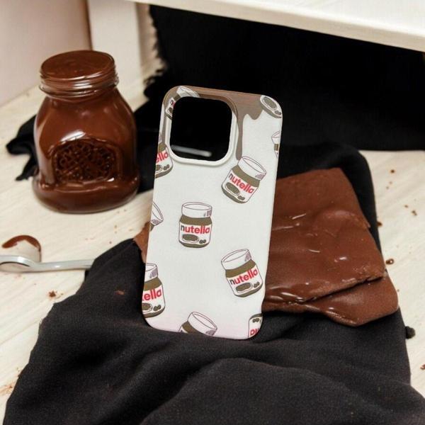 TeknoBA İphone 14 Pro Nutella Desenli Tasarım Kılıf - Image 1