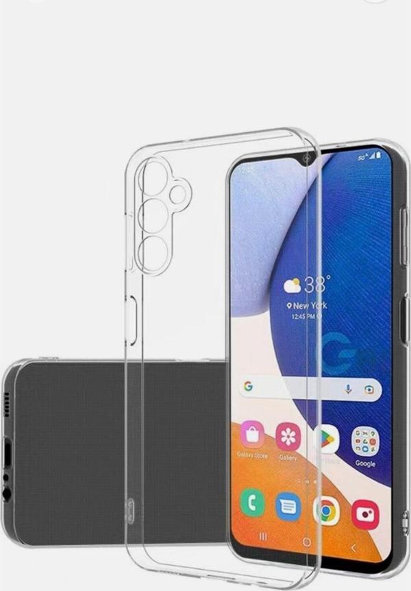 TeknoBA Samsung A14 5G  Şeffaf Kamera Korumalı Kılıf - Image 1