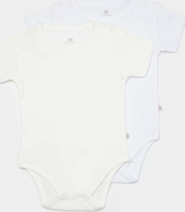 Bibaby Jakarlı 2'li Bebek Body 56993 - Image 1