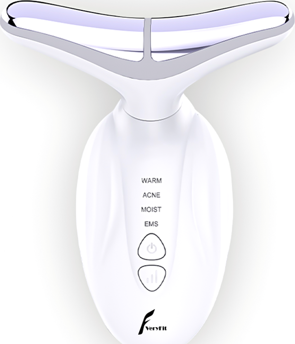 Veryfit LED Işıklı 4 Modlu Titreşimli Yüz Ve Boyun Masaj Aleti - Image 1