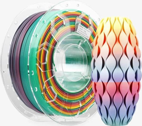 Creality CR-PLA Filament Gökkuşağı 1.75mm 1kg - Image 1