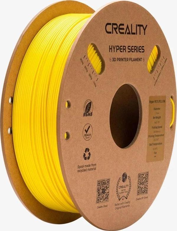 Creality Hyper PETG Filament Sarı 1.75mm 1kg - Image 1