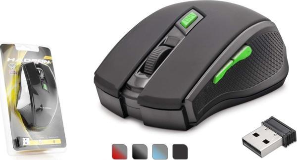Hadron HDX3404-S 1600dpi 2.4Ghz USB Kablosuz Mouse - Siyah - Image 1