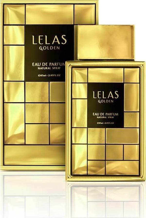 Lelas 810 Golden Edp 85 ML Çiçeksi Oryantal Ünisex Parfümü - Image 1