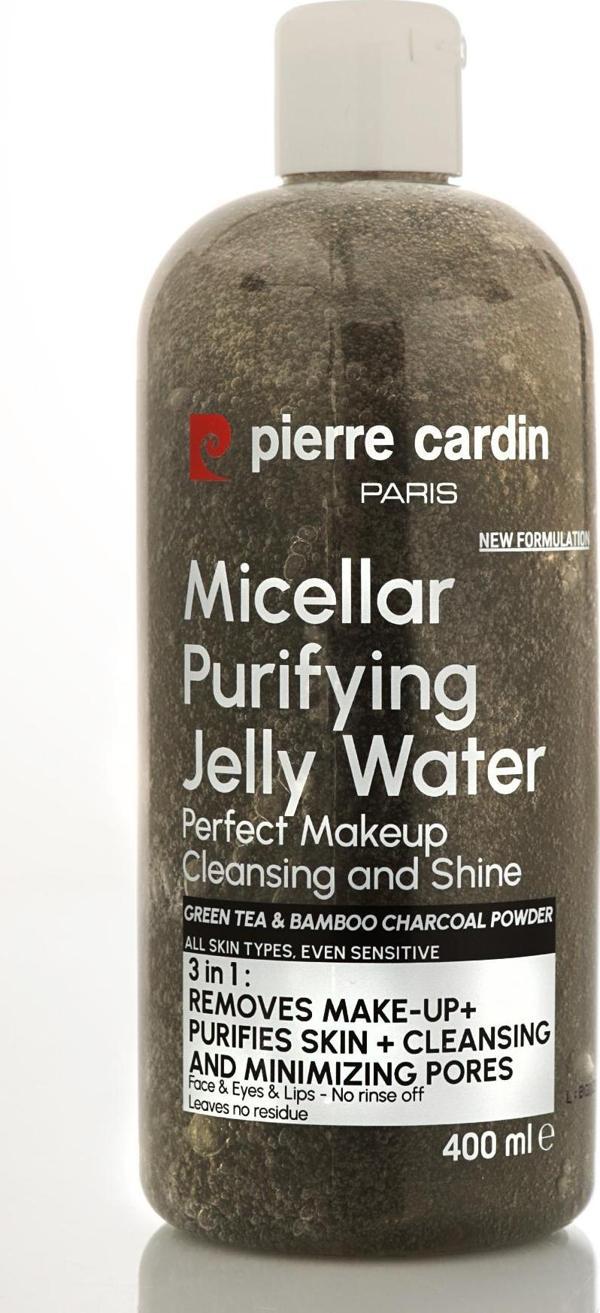 Pierre Cardin Gently Cleansing Micellar Water with Charcoal Powder & Green Tea-Makyaj Temizleme Suyu - Image 1