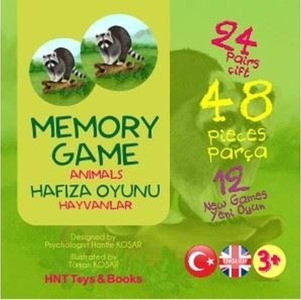 Memory Game Animals Hafıza Oyunu - Hayvanlar - HNT Toys & Books - Image 1