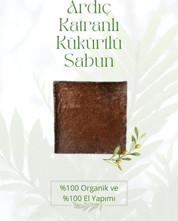 Tekün Sabun 120 Gr Kilis Organik Ardıç Katranlı Ve Kükürtlü Sabun - Image 1