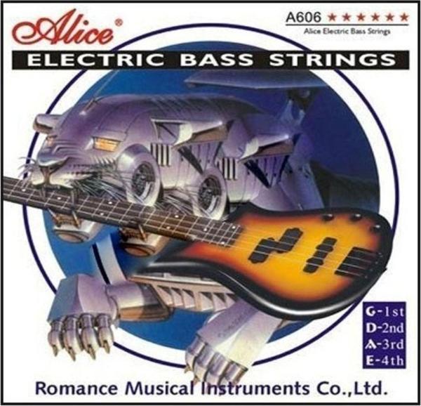 Alice A-606(4)-M - Bass Gitar Teli - 4 Telli Light - Image 1