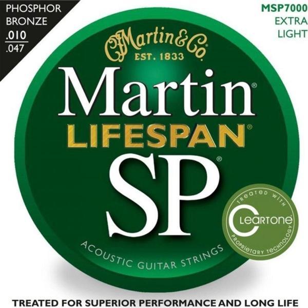 Martın & Co Martın Msp7000 - 92/8 Phosphor Bronze (Extra Light) 10-47 Akustik Gitar Teli - Image 1