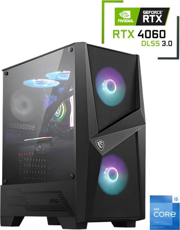 MSI İntel Core İ5 13400F / 16Gb Ddr4 / 1 Tb 3300-3100 Mb /S M2 Ssd / Rtx4060 Gamıng Masaüstü Pc - Image 1