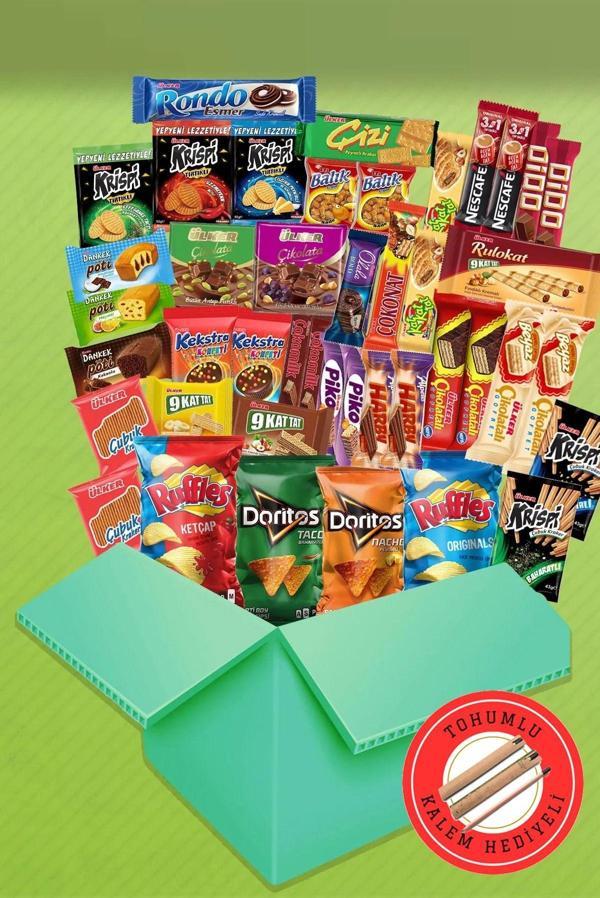 Ülker Sınır Tanımayanlar Büyük Paket 43 Parça. Tohumlu Kalem Hediyeli - Image 1