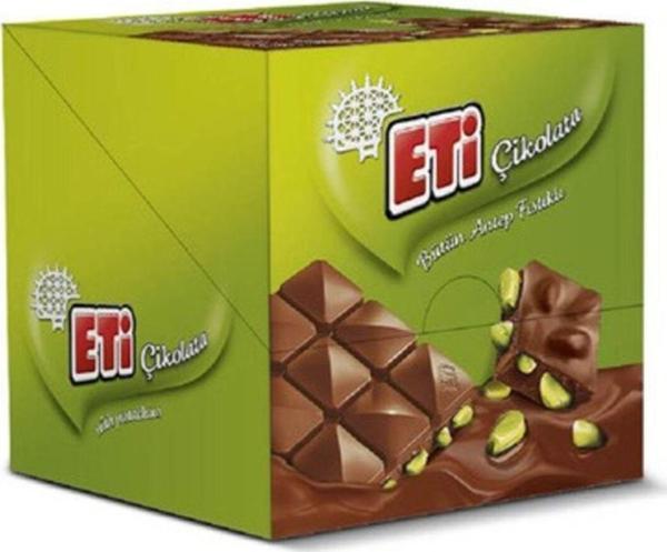 Eti Çikolata Antep Fıstıklı Kare (6 Adet) - Image 1