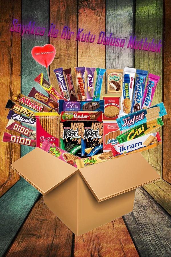 Ülker Bir Kutu Dolusu Mutluluk Özel Paket 30 Parça - Image 1