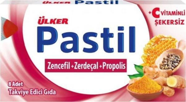 Ülker Zencefil Zerdeçal Propolis 8 Pastil - Image 1