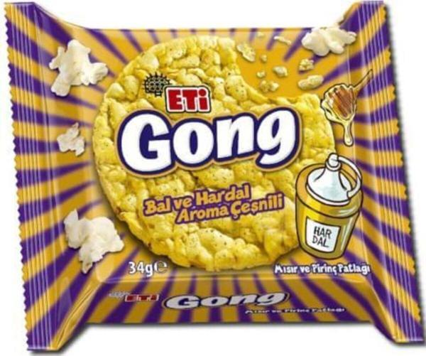 Eti Gong Ballı Hardallı 34Gr X 18 Adet - Image 1