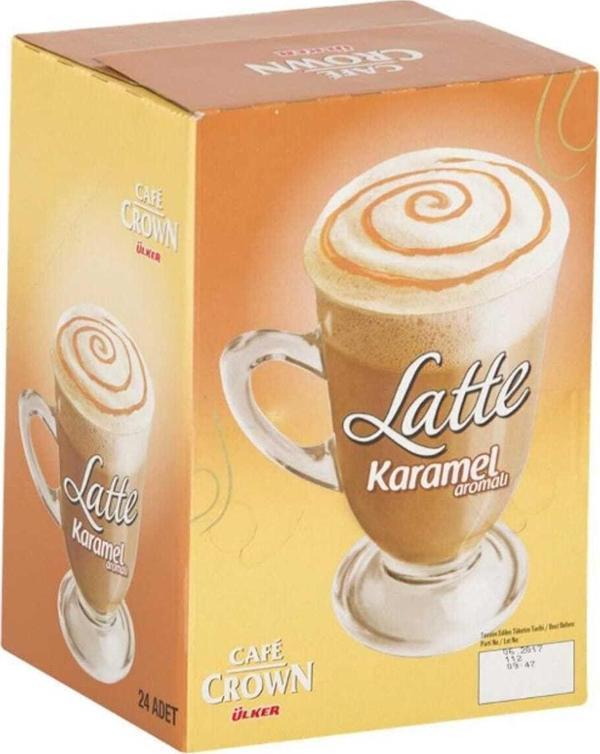 Ülker Cafe Crown Latte Karamel Aromali 17 Gr 24 Adet - Image 1