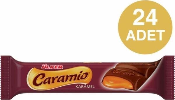 Ülker Caramio Karamelli Baton Çikolata 32Gr X 24 Adet - Image 1