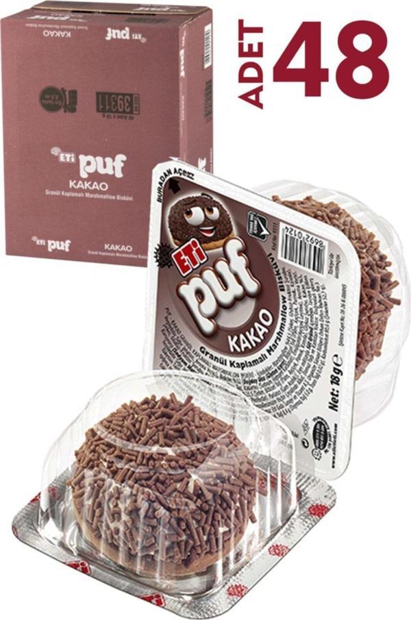 Eti Puf 18 Gr Kakao 48'Li - Image 1