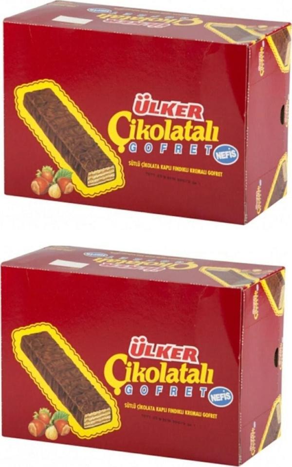 Ülker Çikolatalı Gofret (2X36Adet) - Image 1
