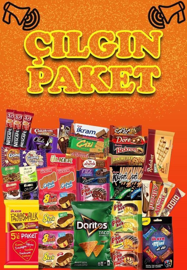 Ülker Çılgın Efsane Paket 44 Parça.Tohumlu Kalem Hediye - Image 1