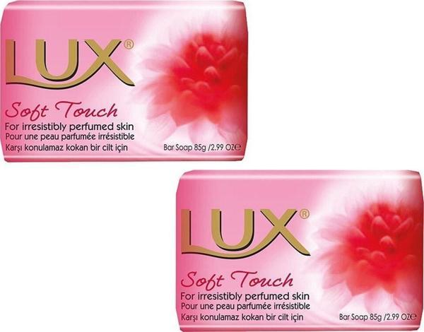 LUX 2 Ad. Lüx Sabun Pembe80 Gr. Soft Touch - Image 1