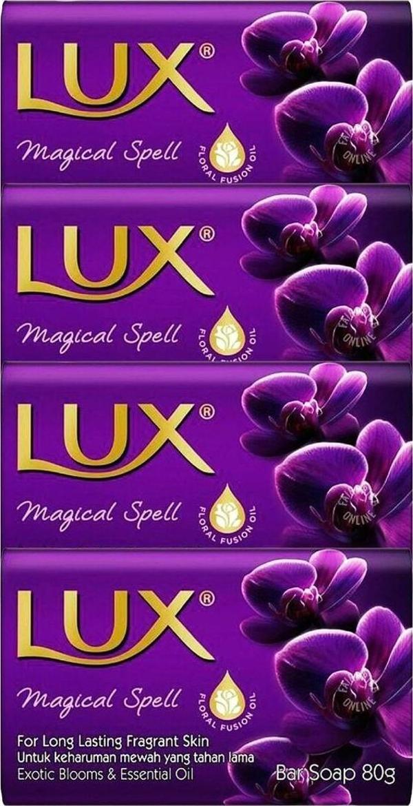 LUX 4 Ad. Lüx Sabun Mor 80 Gr . Magical Spell - Image 1