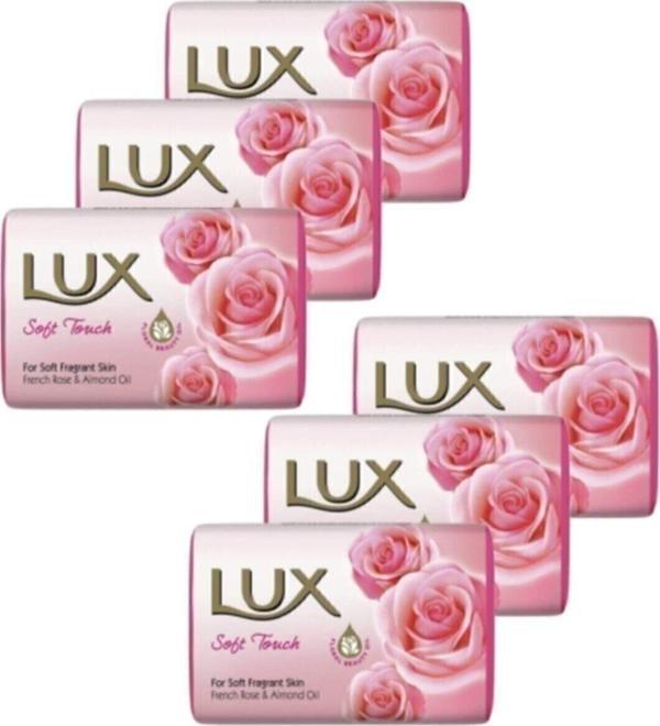 LUX Lüx Sabun 80Gr (Soft Touch) ''6 Adet'' - Image 1