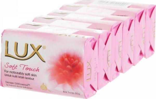LUX Sabun 80 Gr Toplam 480 Gr Soft Touch 6 Adet - Image 1
