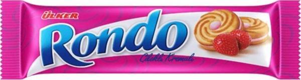 Ülker Rondo Kremalı Bisküvi Çilekli 61 Gr X 24 Adet - Image 1