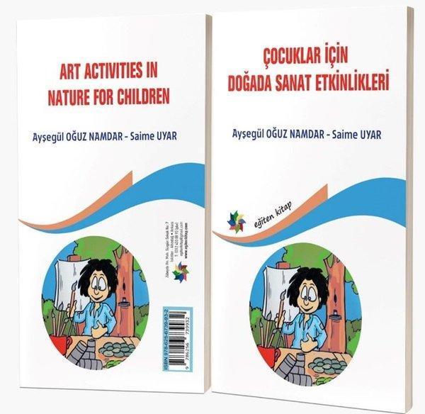Çocuklar İçin Doğada Sanat Etkinlikleri - Art Activities in Nuture For Children - Türkçe / İngilizce - Eğiten Kitap - Image 1