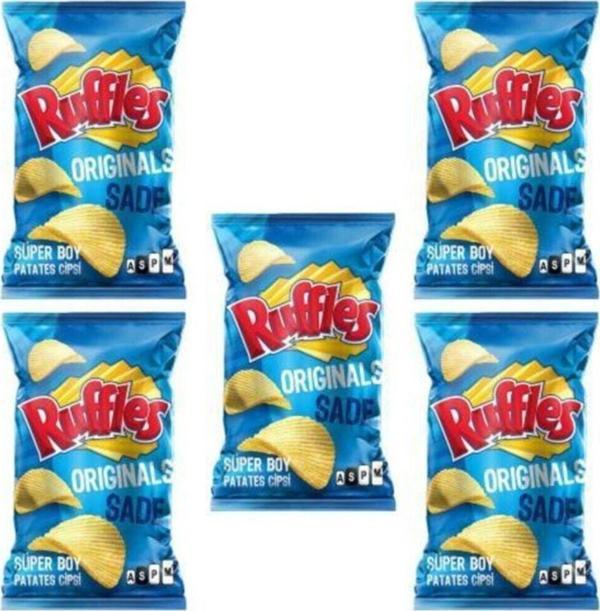 Ruffles Orjinal Sade Patates Cipsi 103 Gr X 5 Ad - Image 1