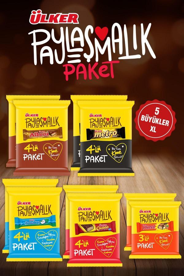 Ülker 5 Büyükler Çikolata Paketi Xlarge - Image 1