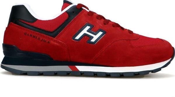 Hammer Jack Chile Hakiki Deri Scarlet-Laci Erkek Spor Ayakkabı  - Image 1