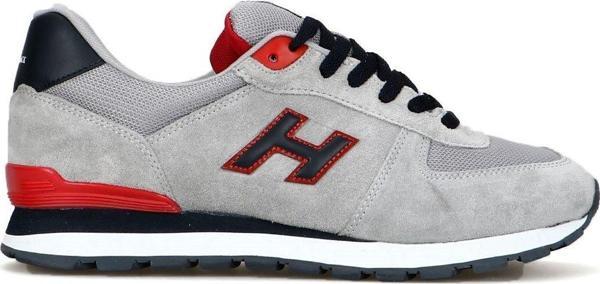 Hammer Jack Peru Hakiki Deri Ciment-Laci-Kırmızı Erkek Spor Ayakkabı  - Image 1