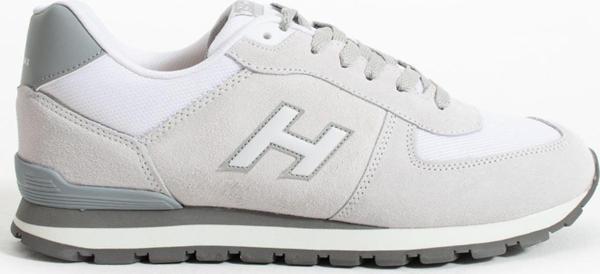 Hammer Jack Peru Hakiki Deri Beyaz Puruty-Gri Erkek Spor Ayakkabı  - Image 1