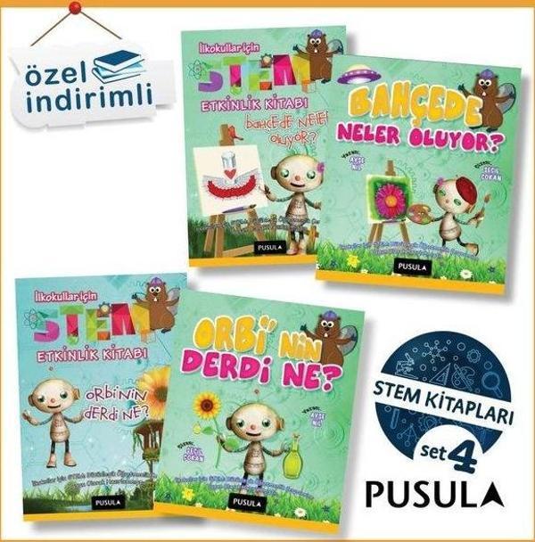 Pusula - STEM Seti 3 - 4 Kitap Takım - Pusula Yayıncılık - Image 1
