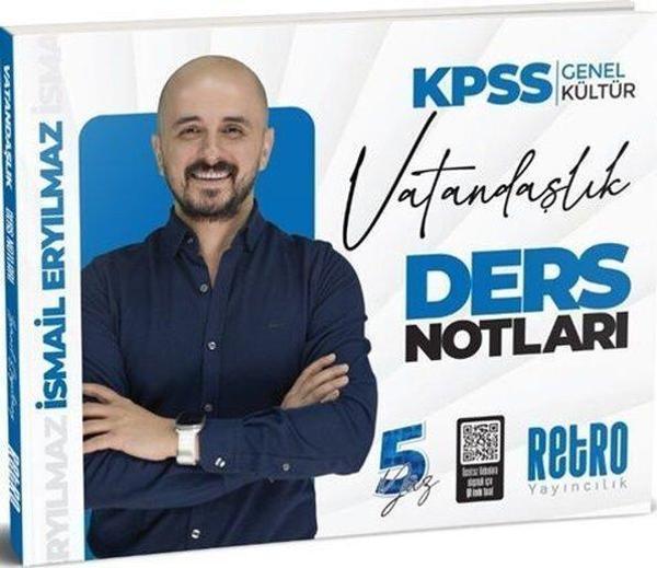 2025 KPSS Genel Kültür Vatandaşlık Ders Notları - Retro Yayıncılık - Image 1