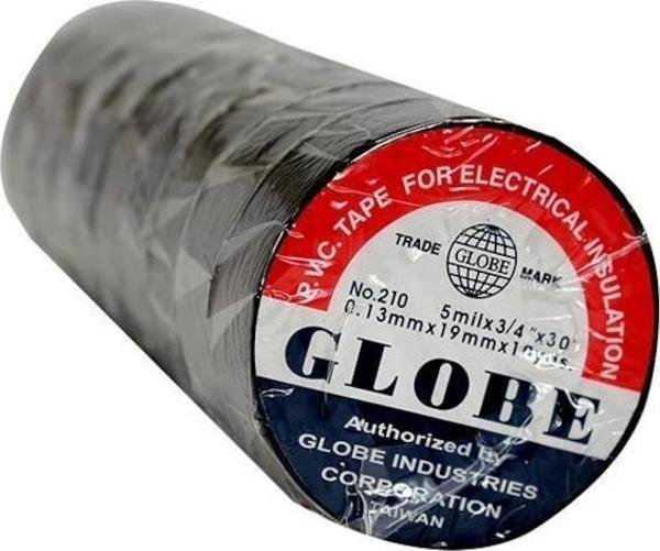 Globe İzole Bant 10 Adet Siyah - Image 1