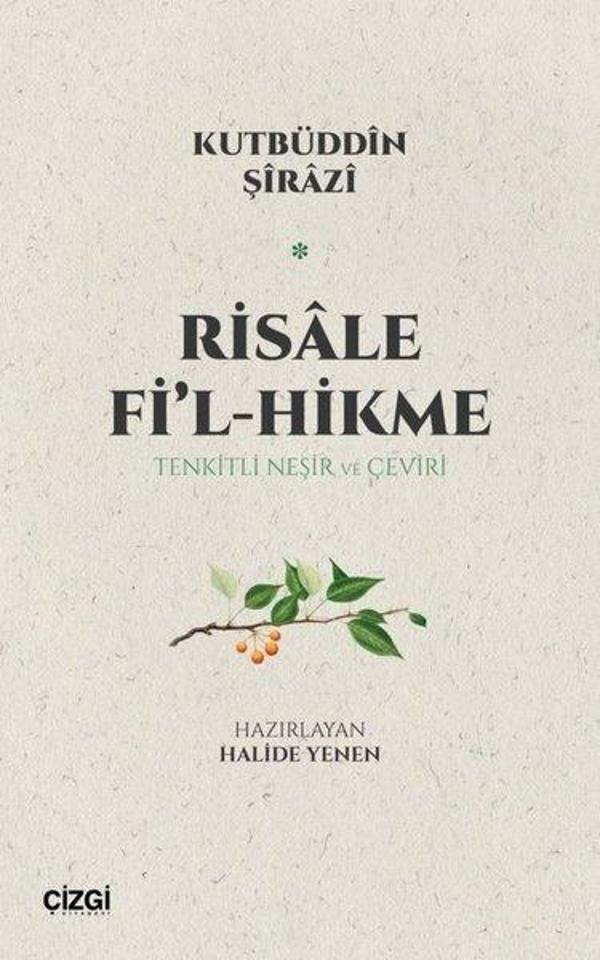 Risale Fi'l-Hikme: Tenkitli Neşir ve Çeviri - Çizgi Kitabevi - Image 1