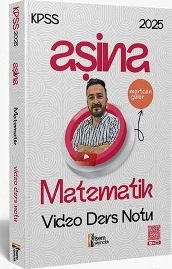 2025 KPSS Aşina Matematik Video Ders Notu - İsem Yayıncılık - Image 1