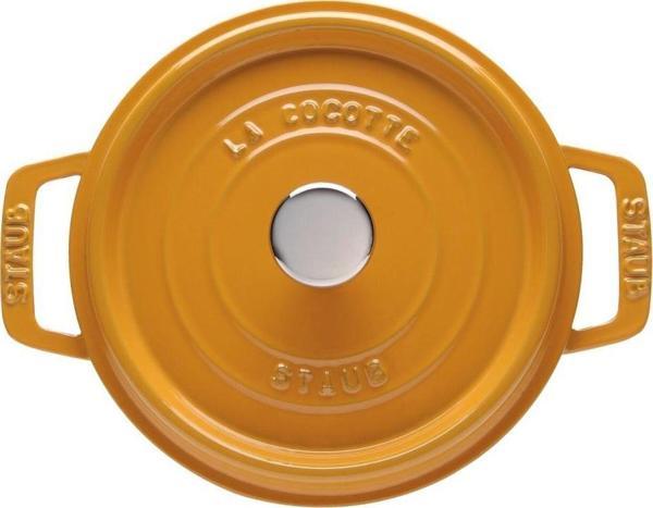 Staub La Cocotte Döküm Tencere | Hardal | 26 Cm | 5,25 L | Yuvarlak - Image 1