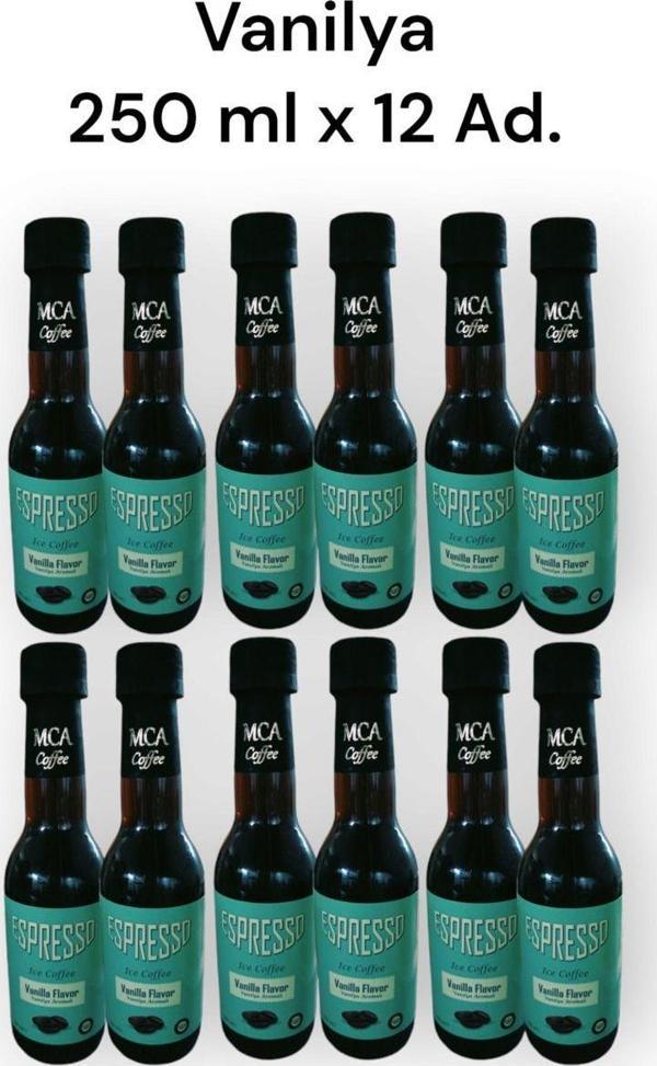 Mca Coffee Espresso Soğuk Kahve(Vani̇Lya) 250 Ml X 12 Adet - Image 1