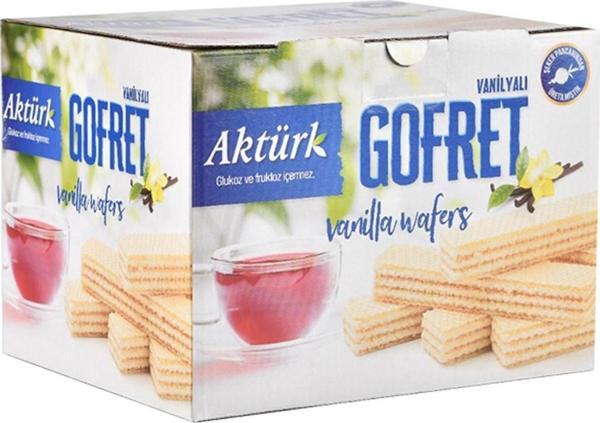 Aktürk Gofret Kakaolu 800 gr x 4 Kutu - Image 1