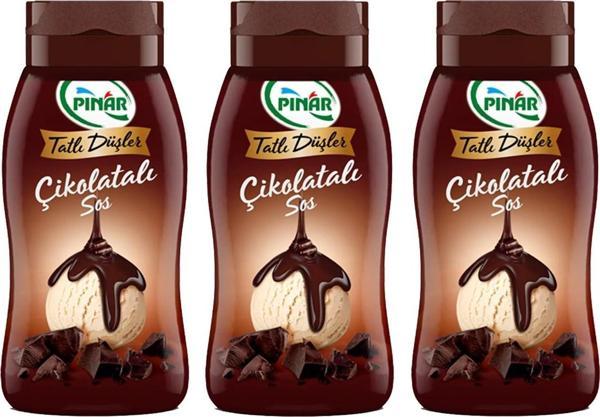 Pınar Çikolatalı Sos 330 G x 3 Adet - Image 1