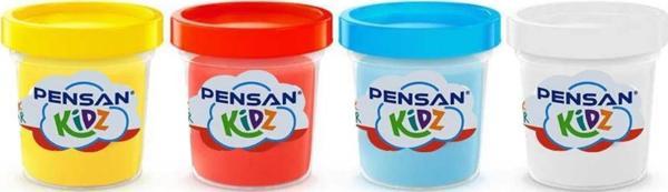 Pensan Kidz Oyun Hamuru Büyük Boy 4 x 150 Gram 4 Renk Oyun Hamuru - Image 1