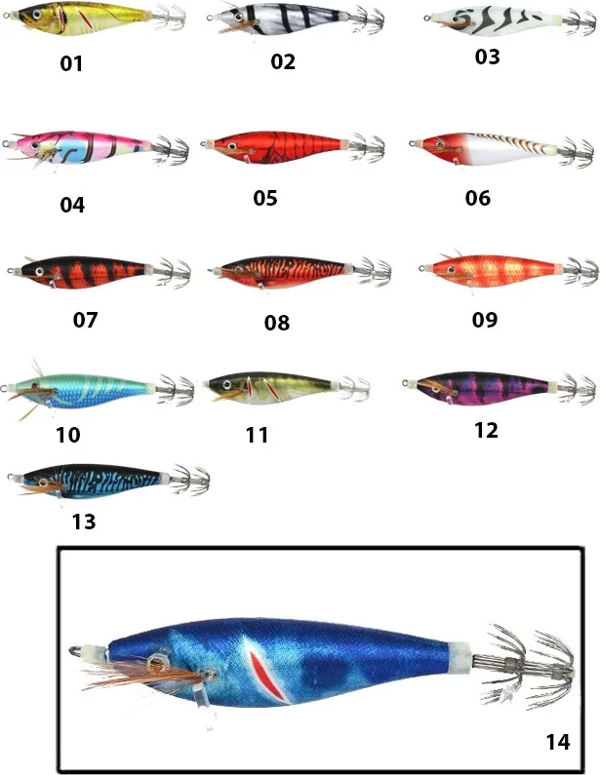 Captain 3015 Kalamar Zokası 7cm Toto Zogga Squid 14 - Image 1