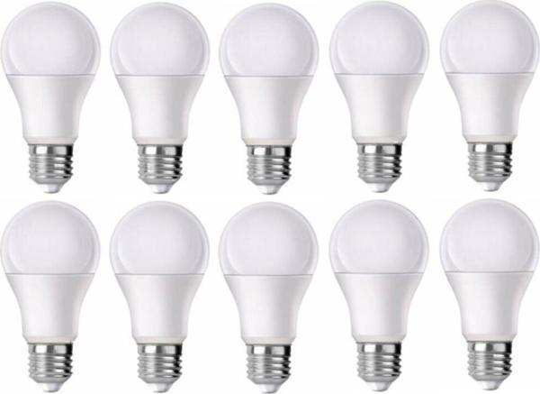 Grafen Led Ampul Beyaz Renk 9 Watt Tasarruflu 10 Lu Paket - Image 1